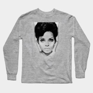 Diana Ross Style 80s Long Sleeve T-Shirt